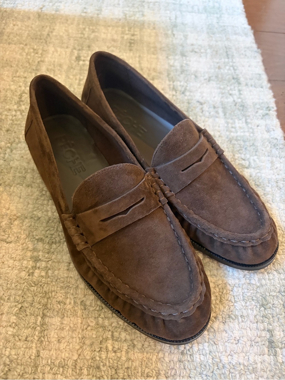 Peche Brown Suede Loafer - Picture 2 of 3
